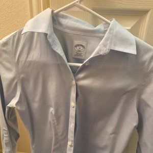 2P Brooks Brothers non-iron light blue blouse